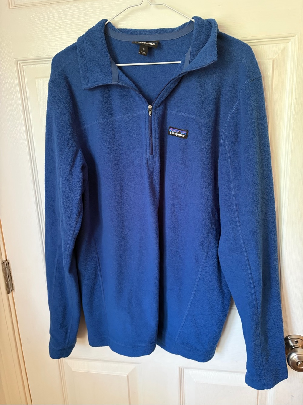 Patagonia Royal Blue Half-Zip Fleece Pullover